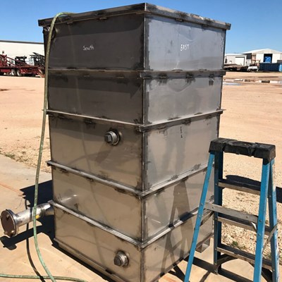 316 SS Water Tank Without Insulation