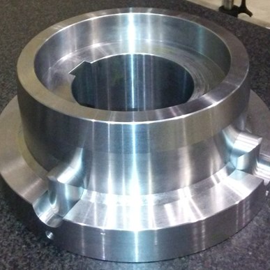 Part Of Shaft Assembley For Plastic Extrusion Plant Cropped